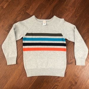 NEVER WORN Gymboree Boys Size 5-6 Striped Sweater